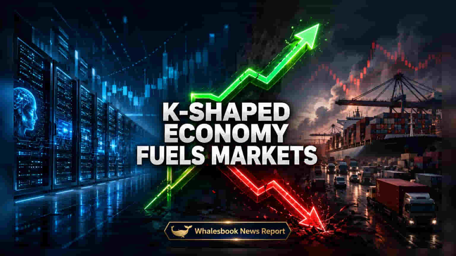 India Stocks Rise Amid K-Shaped Economy and Rate Hikes