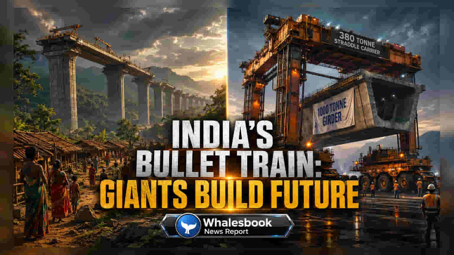 India's Bullet Train Project Speeds Up with Rural Construction Hubs