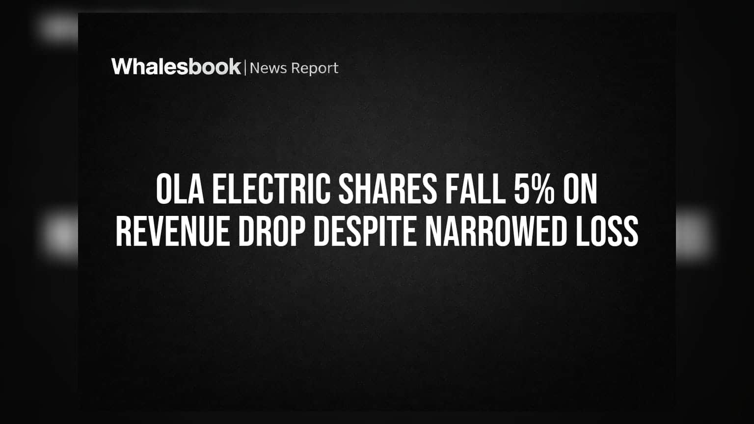 Ola Electric Share Price: रेवेन्यू में भारी गिरावट! शेयर **5%** लुढ़का, निवेशकों की बढ़ी चिंता