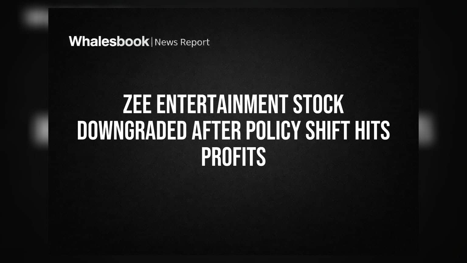 Zee Entertainment Share: ब्रोकरेज की बड़ी गिरावट! पॉलिसी बदलने से मुनाफे पर चोट, शेयर ₹91 तक जाने का अनुमान