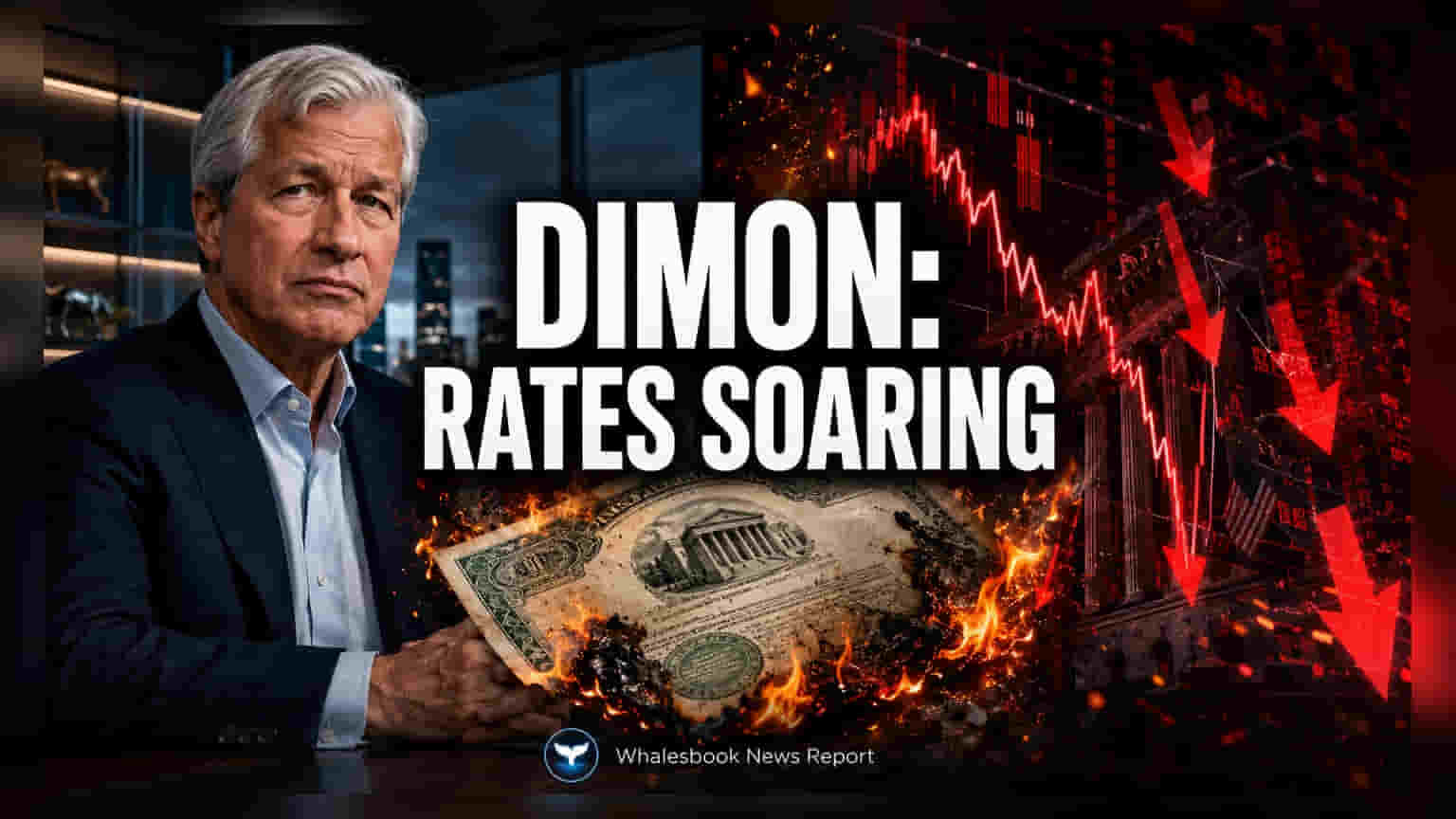 Jamie Dimon Warns Rates Could Soar, Pressuring Bond Market