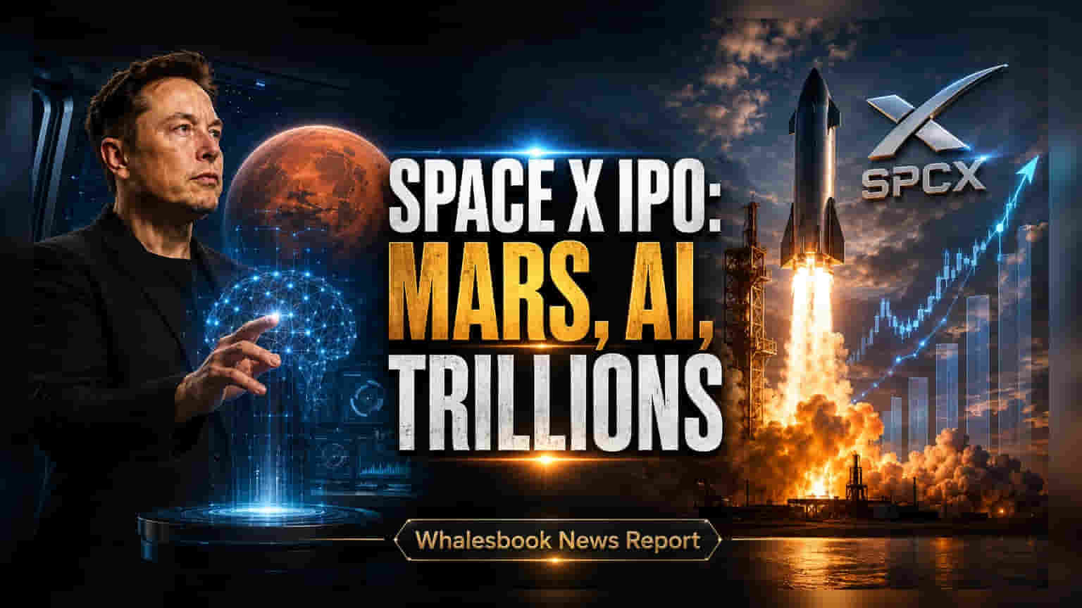 SpaceX IPO: $2 ట్రిలియన్ల వాల్యుయేషన్తో మార్కెట్లోకి.. AI, అంగారక గ్రహమే లక్ష్యంగా