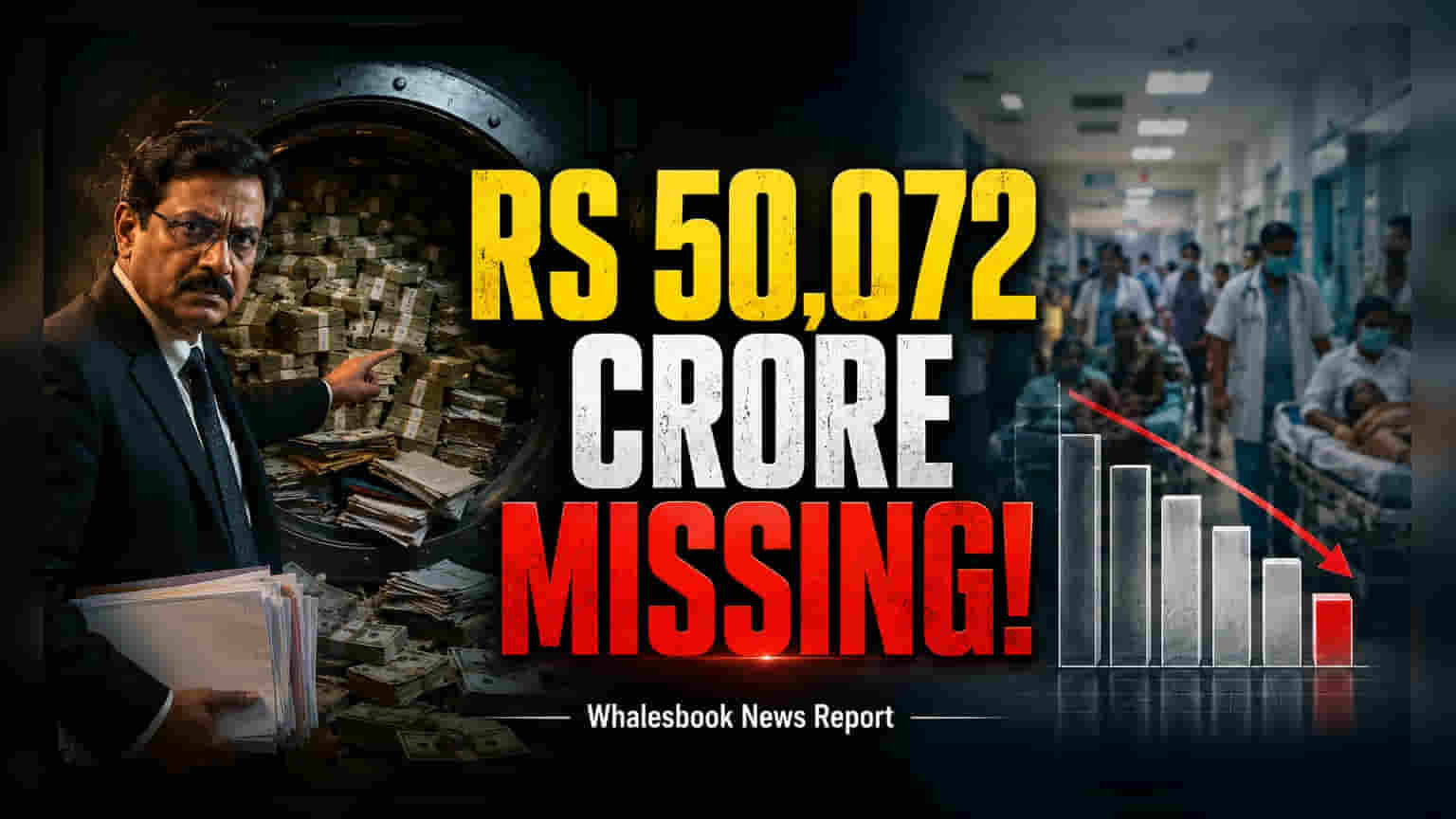 இந்திய நிதியமைச்சகத்தின் அலட்சியம்: ₹50,072 கோடி சுகாதார செஸ் நிதி கையாடல் - CAG அறிக்கை அம்பலம்!
