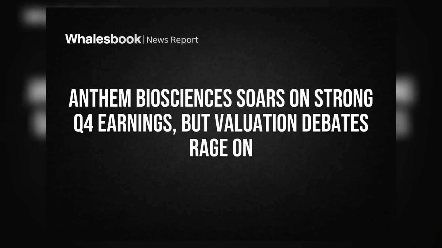 Anthem Biosciences Share Price: Q4 லாபம் உச்சம்! ஆனால்valuation பற்றி கவலை?