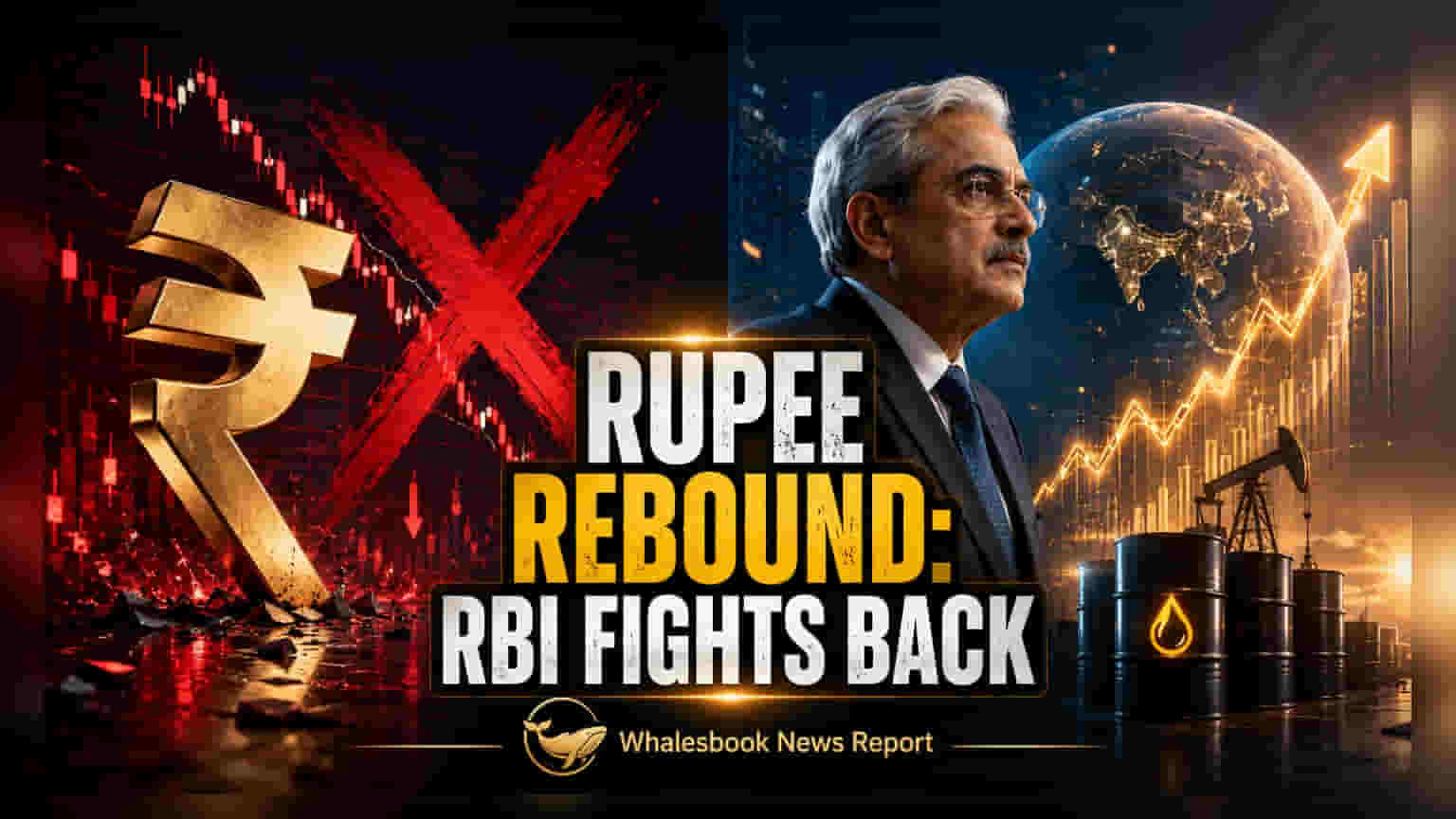 RBI Steps In: Indian Rupee Reverses Decline Amid Oil and Geopolitical Worries