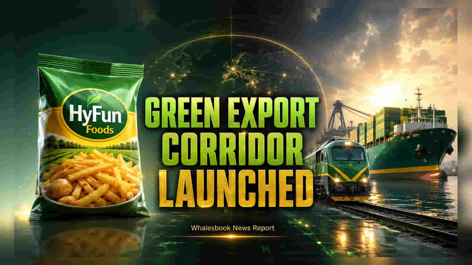 HyFun Foods, Adani Logistics: పర్యావరణ హిత ఎగుమతి మార్గం ప్రారంభం!
