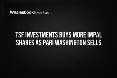 TSF Investments Buys More IMPAL Shares as Pari Washington Sells