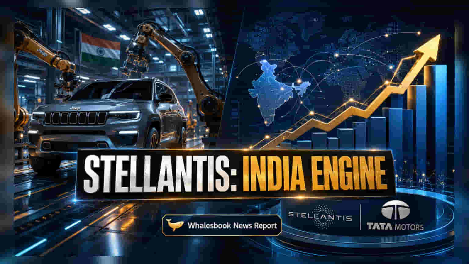 Stellantis आणि Tata Motors ची भागीदारी! आता भारतातून जगभरात Jeep ची निर्मिती होणार