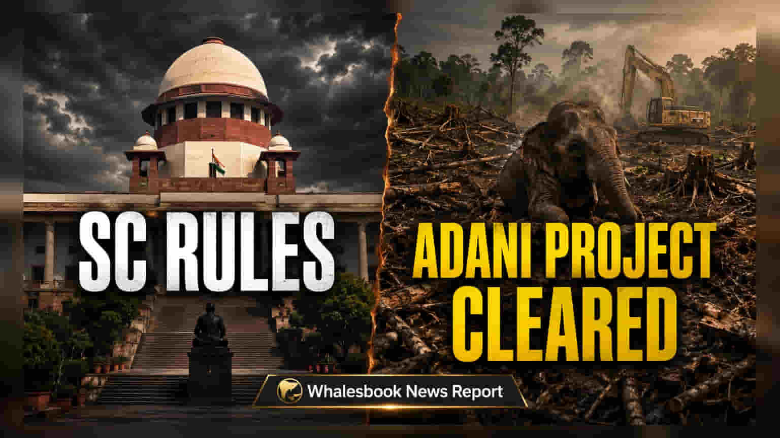Supreme Court dismisses Adani coal project challenge citing activist's delay