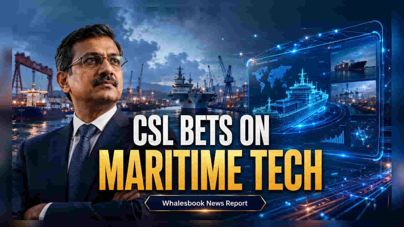 Cochin Shipyard Takes 5% Stake in Maritime Tech Firm Maritech