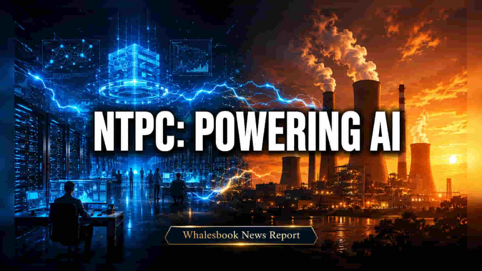 NTPC च्या क्षमतेवर AI ची नजर: गुंतवणूकदार वाढीव मूल्यांकनाची वाट पाहतात