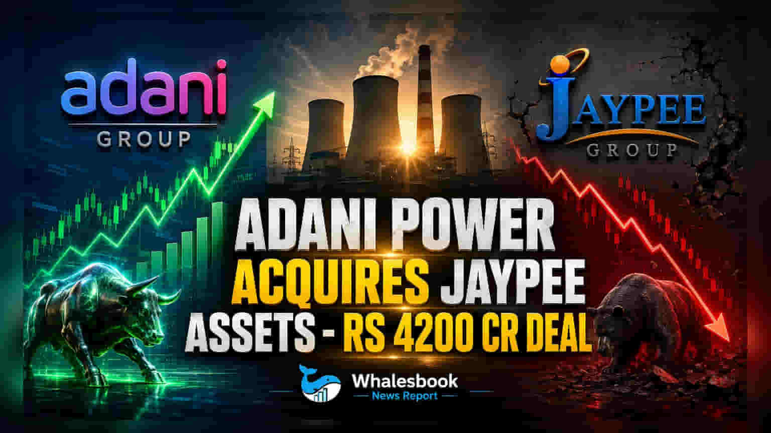 Adani Power ची मोठी खेळी! Jaypee च्या थर्मल पॉवर प्लांटवर मारली बाजी, थर्मल क्षमता वाढणार