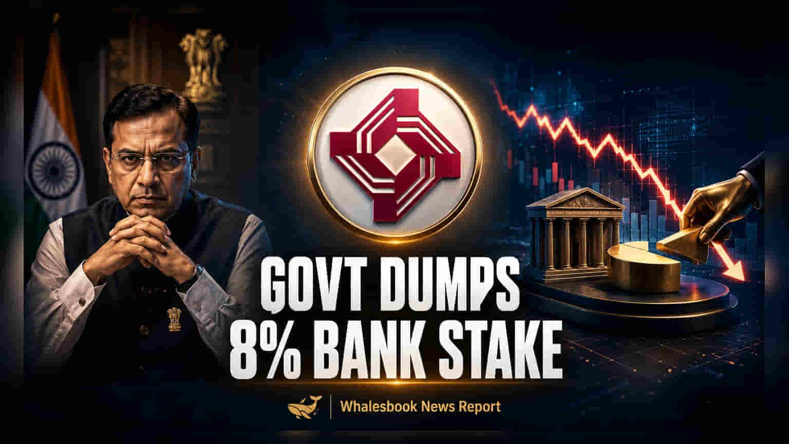 Central Bank of India Share Price: સરકાર વેચશે 8% હિસ્સો, ₹2,455 કરોડ એકત્ર કરવાની યોજના!