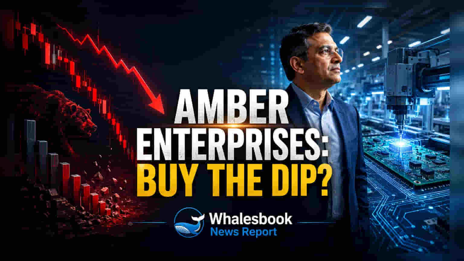 Amber Enterprises Share Price: રોકાણકારો માટે ખરીદીની તક? શેર **15%** ઘટ્યો