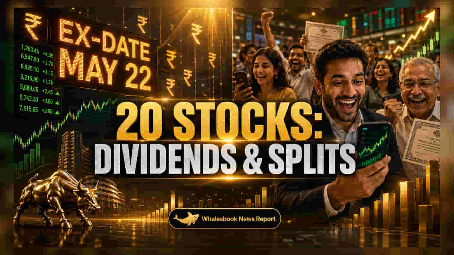 Larsen & Toubro, Havells India: 22 मे रोजी 20 कंपन्यांचे शेअर्स Ex-Dividend आणि Ex-Split होणार!