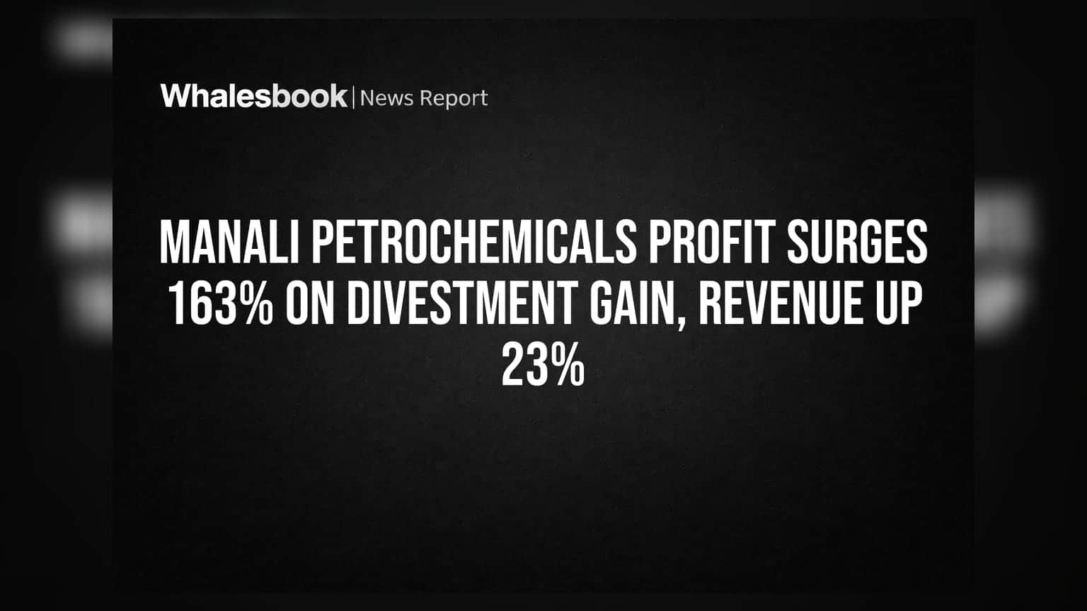 Manali Petrochemicals Share Price: ₹29 कोटींचा बंपर नफा! कंपनीने विकले युनिट, शेअरमध्ये तेजी?