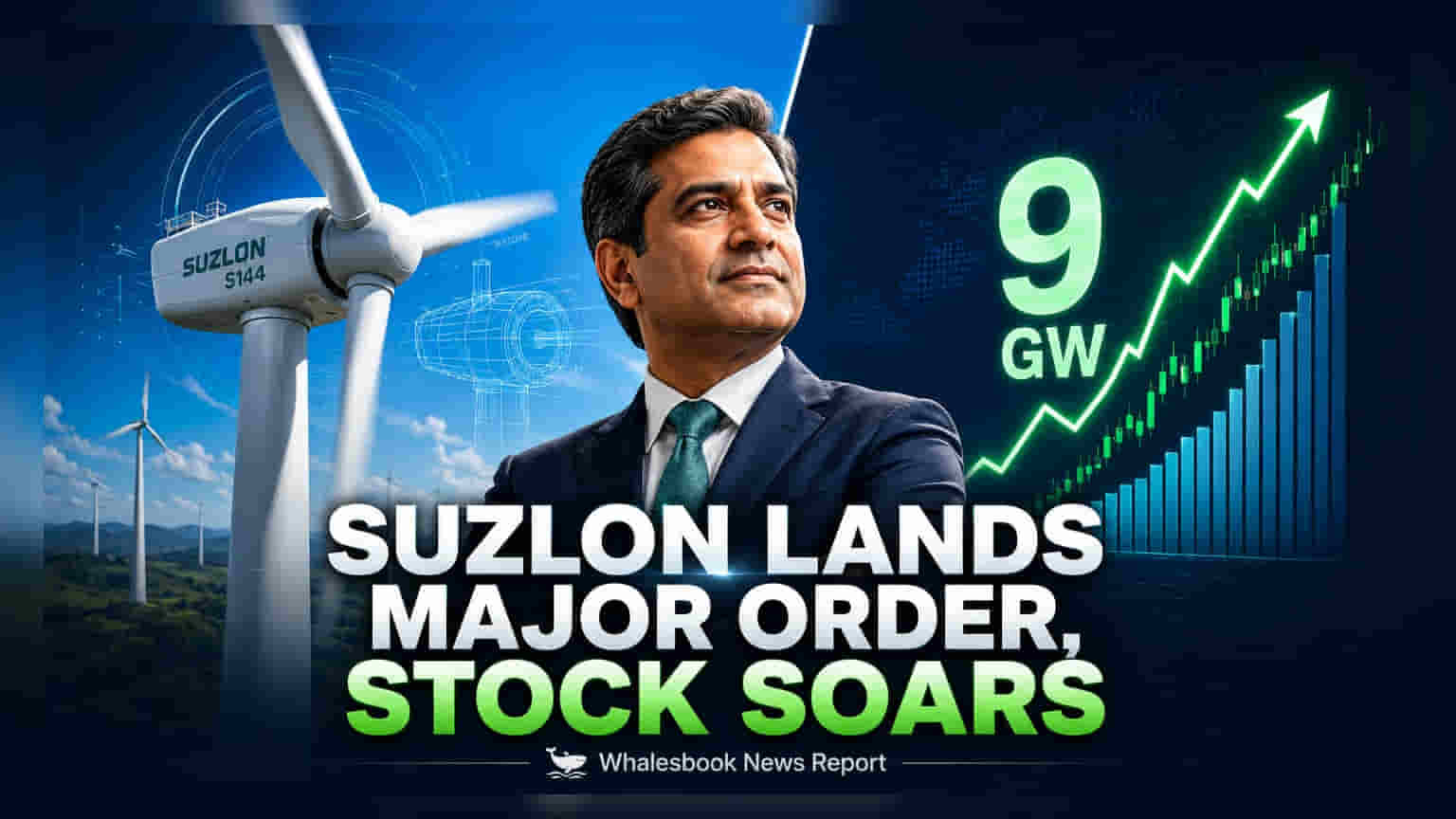 Suzlon Energy Share: Sunsure Energy પાસેથી 195 MW નો મોટો ઓર્ડર મળ્યો, Ambit એ ₹60 નો ટાર્ગેટ આપ્યો