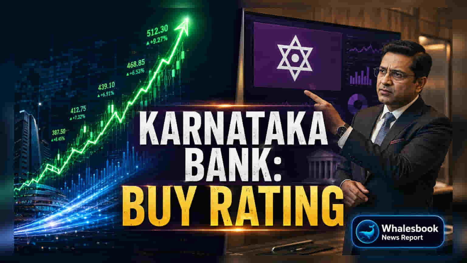 Karnataka Bank Share: आनंद राठीने दिला 'BUY' कॉल, ₹330 पर्यंत जाण्याची शक्यता!