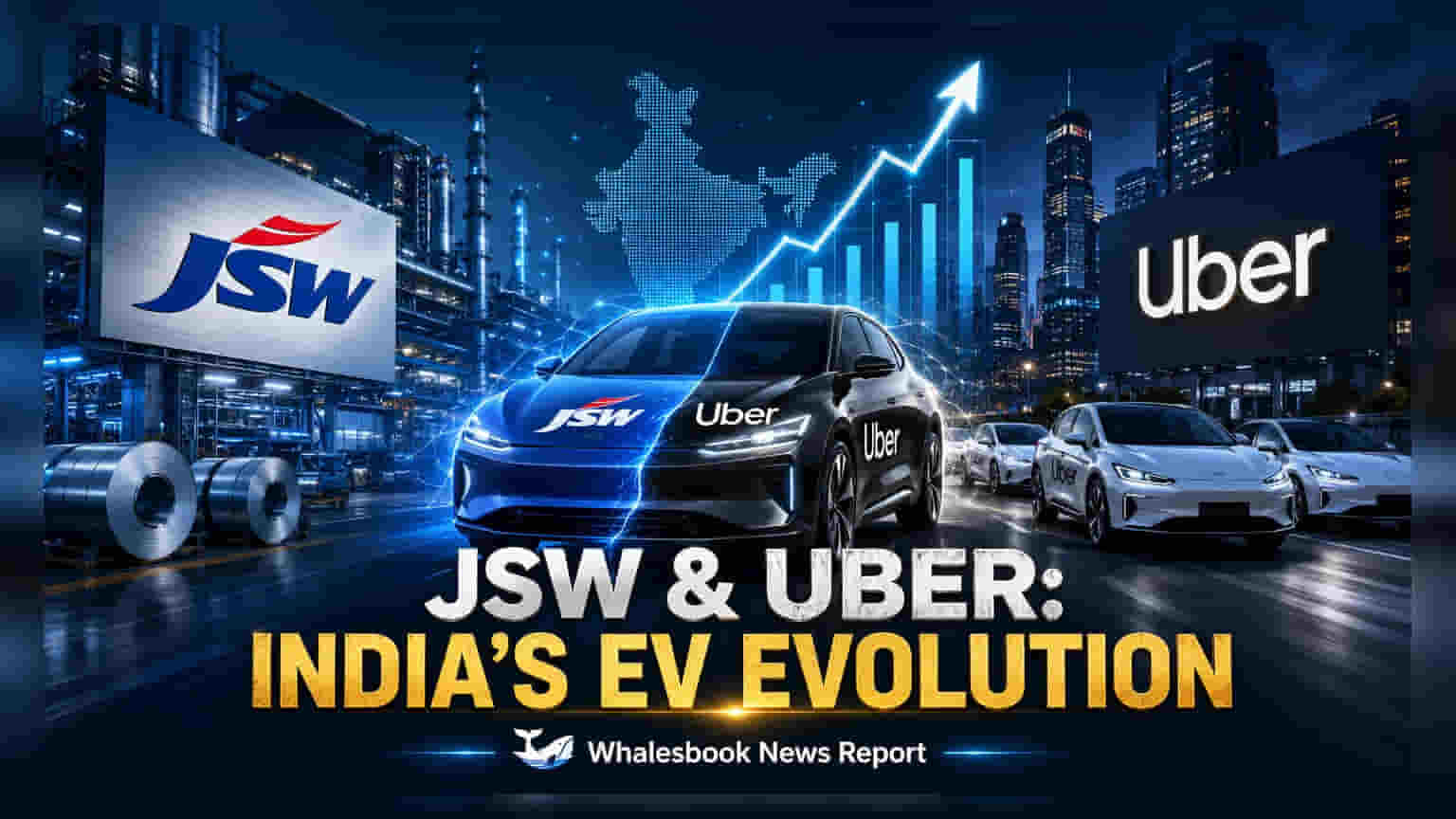 JSW ग्रुप आणि Uberची भागीदारी: भारतात इलेक्ट्रिक वाहनांना (EV) मोठी चालना!