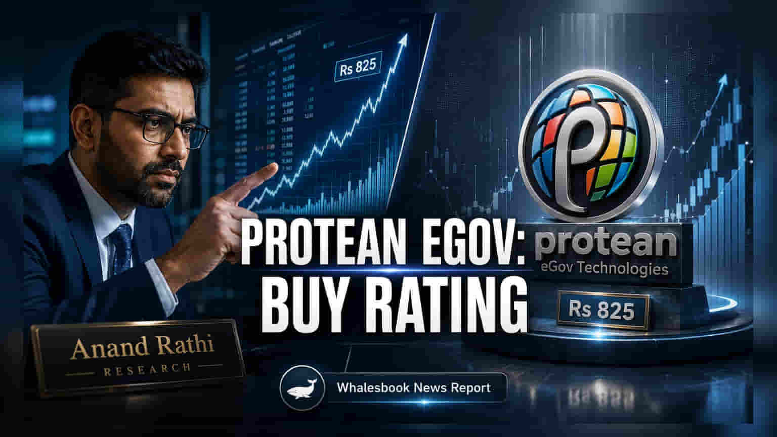 Protean eGov Stock: आनंदी वृत्त! आनंद राठीने दिले ₹825 चे टार्गेट