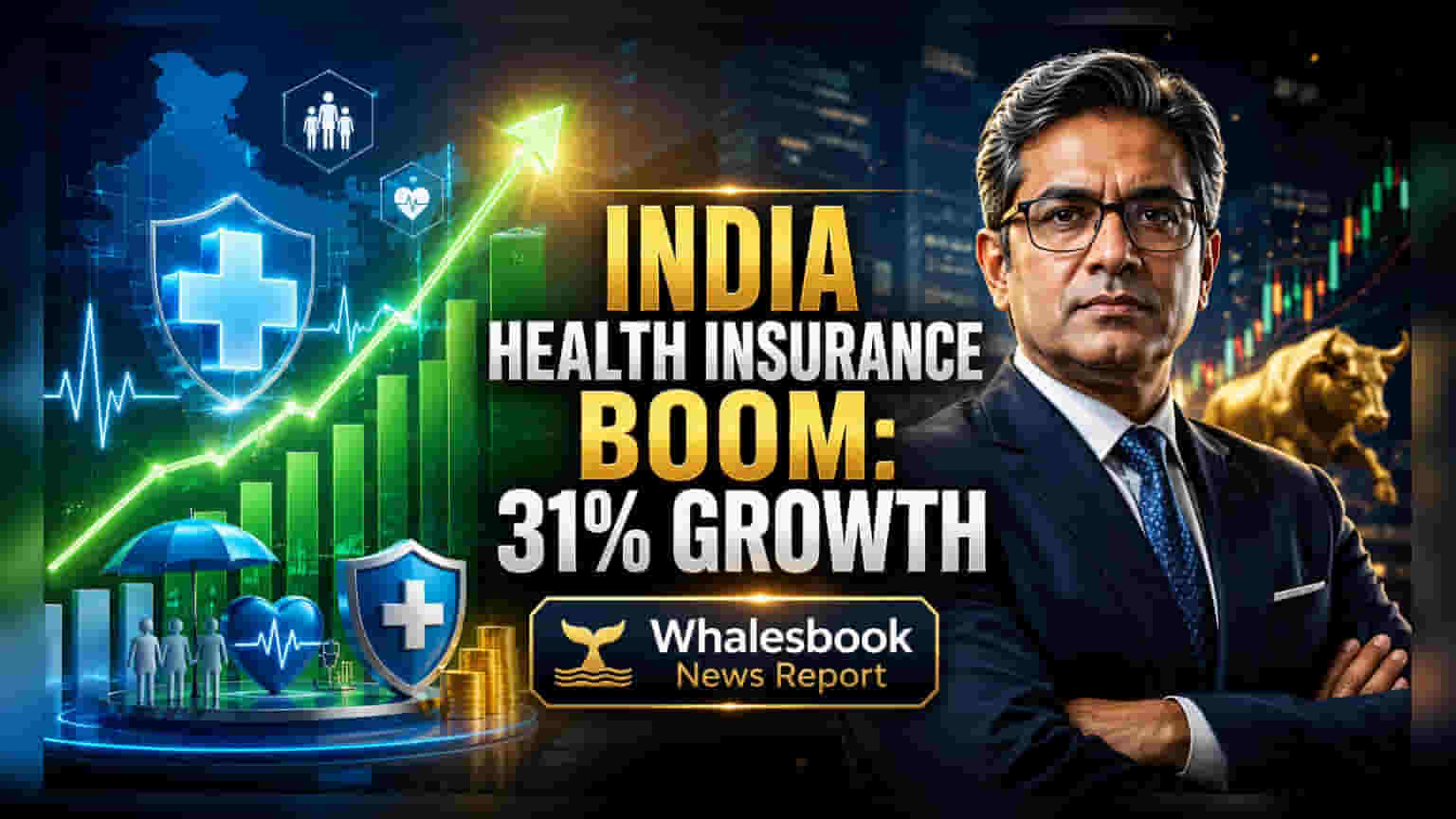 ભારતીય હેલ્થ ઈન્સ્યોરન્સમાં 31% નો જબરદસ્ત ઉછાળો, ખાનગી કંપનીઓનો દબદબો વધ્યો