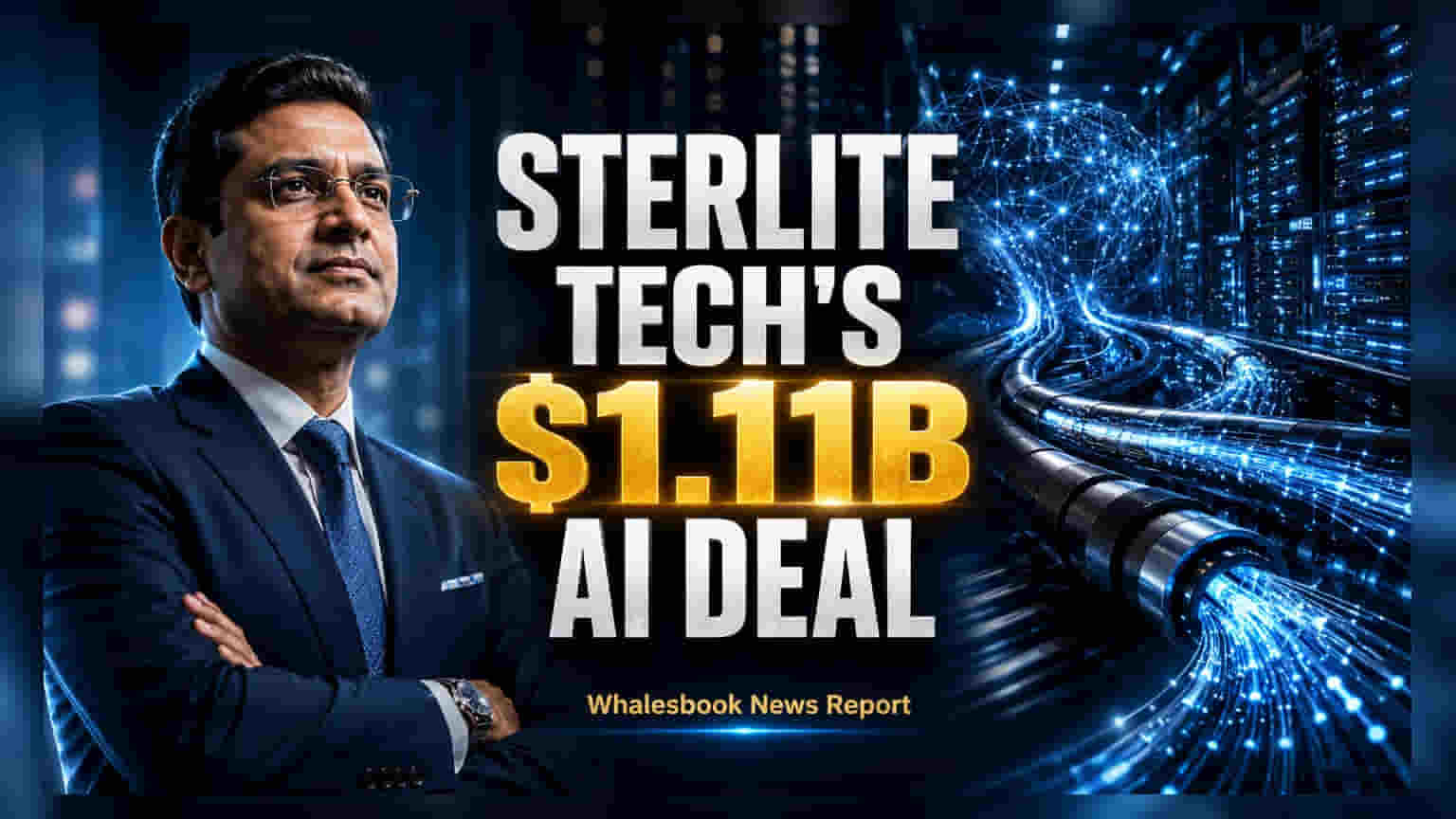 Sterlite Technologies Stock: અમેરિકામાં AI ડેટા સેન્ટર માટે ₹9,270 કરોડનો મોટો કોન્ટ્રાક્ટ, શેરમાં **5%** તેજી
