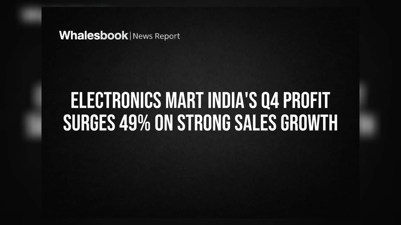 Electronics Mart India शेअर तेजीत! चौथ्या तिमाहीत नफ्यात **49%** वाढ