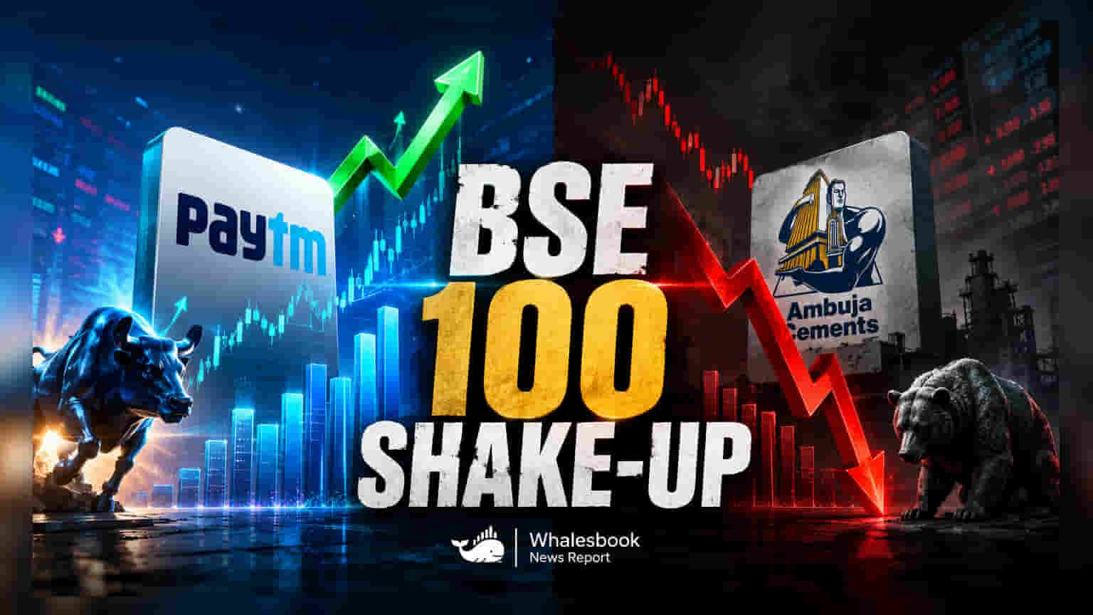 Paytm, Ashok Leyland-க்கு BSE 100-ல் இடம்! Ambuja Cements வெளியேற்றம்.