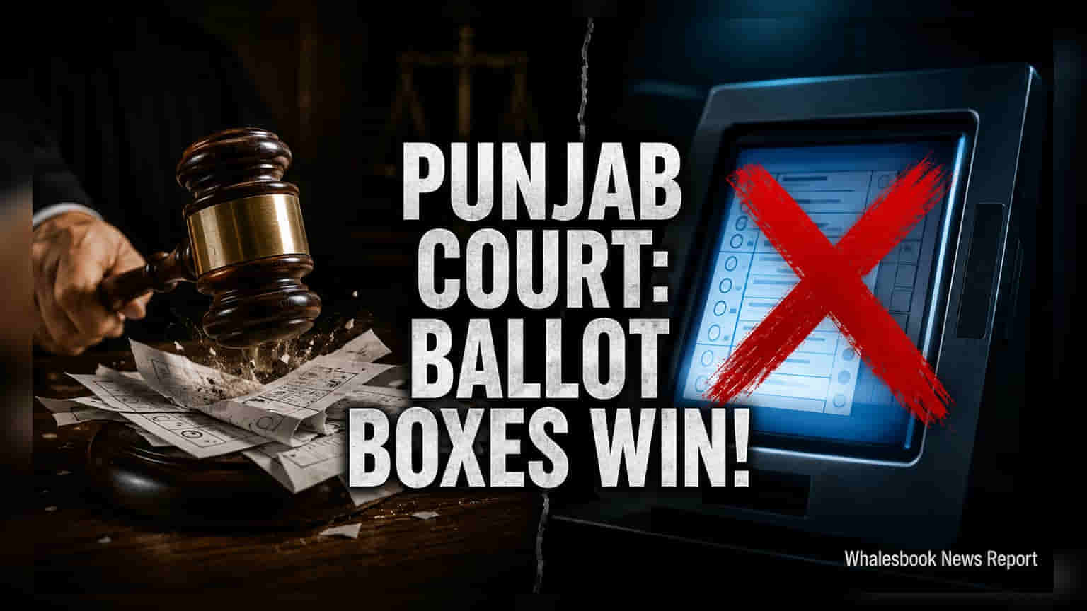 Punjab Court Verdict: સ્થાનિક ચૂંટણીમાં બેલેટ પેપરનો ઉપયોગ યથાવત, EVM ફરજિયાતની માંગ ફગાવી