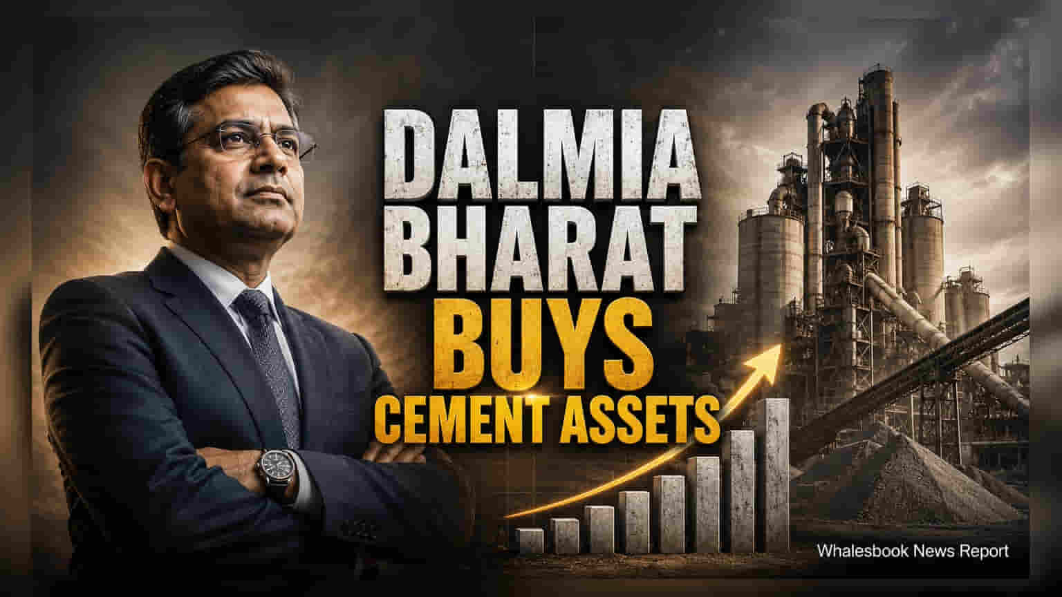 Dalmia Bharatનો મોટો દાવ: Jaiprakash Associatesની સિમેન્ટ ફેક્ટરીઓ ₹2,850 કરોડમાં ખરીદી, ક્ષમતામાં જંગી વધારો