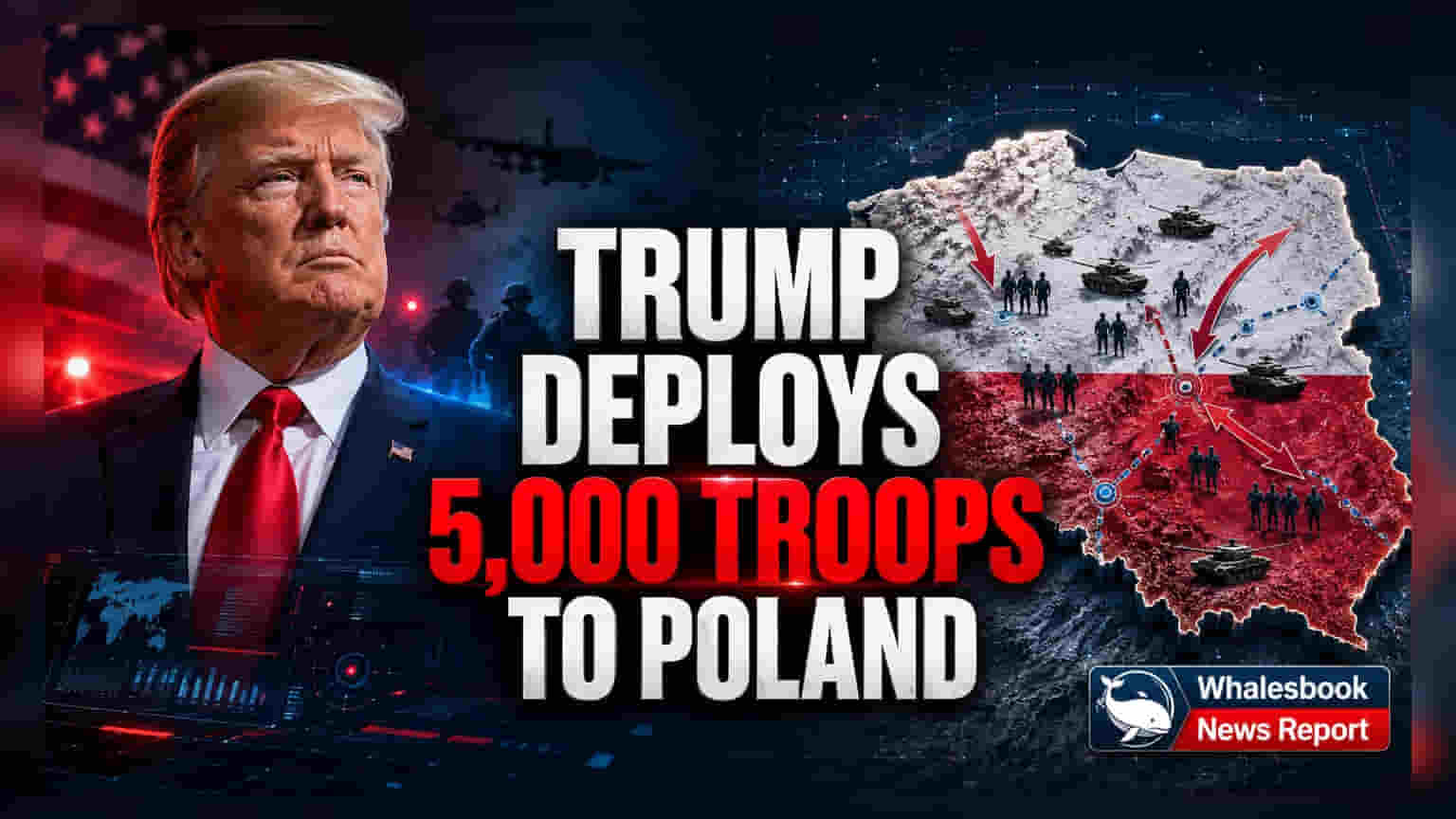 Trump Orders 5,000 More US Troops to Poland, Reversing Withdrawal