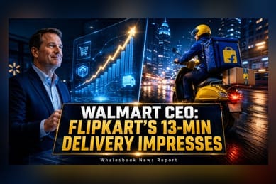 Walmart's Flipkart Delivers in 13 Minutes, Boosting Global E-commerce