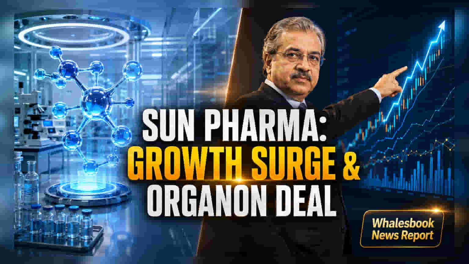 Sun Pharma Targets High Single-Digit Growth Amid Organon Integration