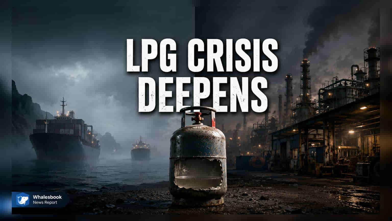 LPGના વેચાણમાં **13%** ઘટાડો: હોર્મુઝ સ્ટ્રેટના સંકટથી આયાત પર અસર