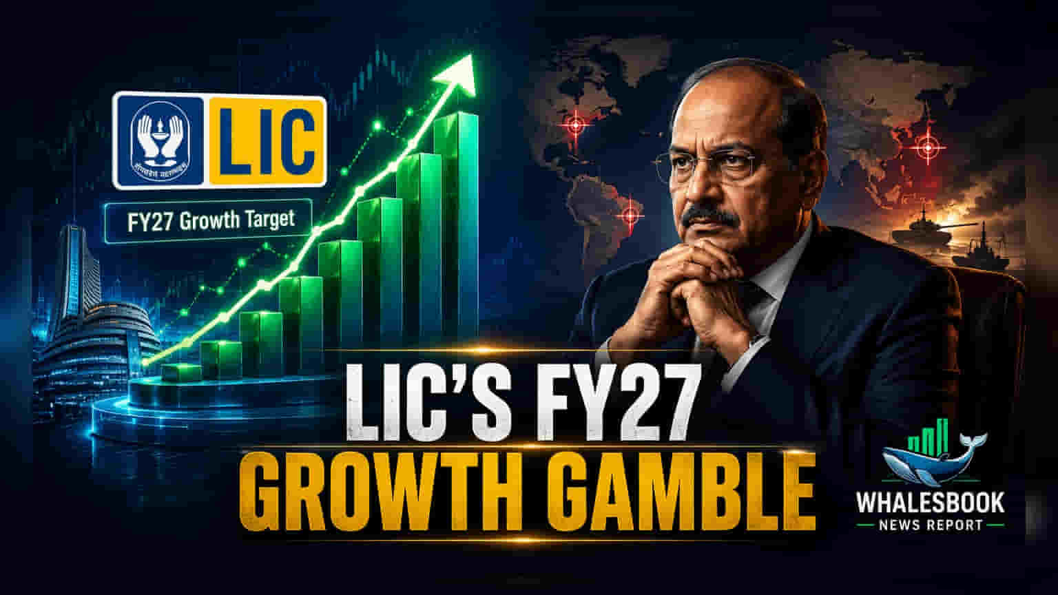 LIC Shares: LIC નું મોટું પ્લાનિંગ! FY27 સુધીમાં ડબલ ડિજિટ ગ્રોથ અને વધુ નફાનો લક્ષ્યાંક