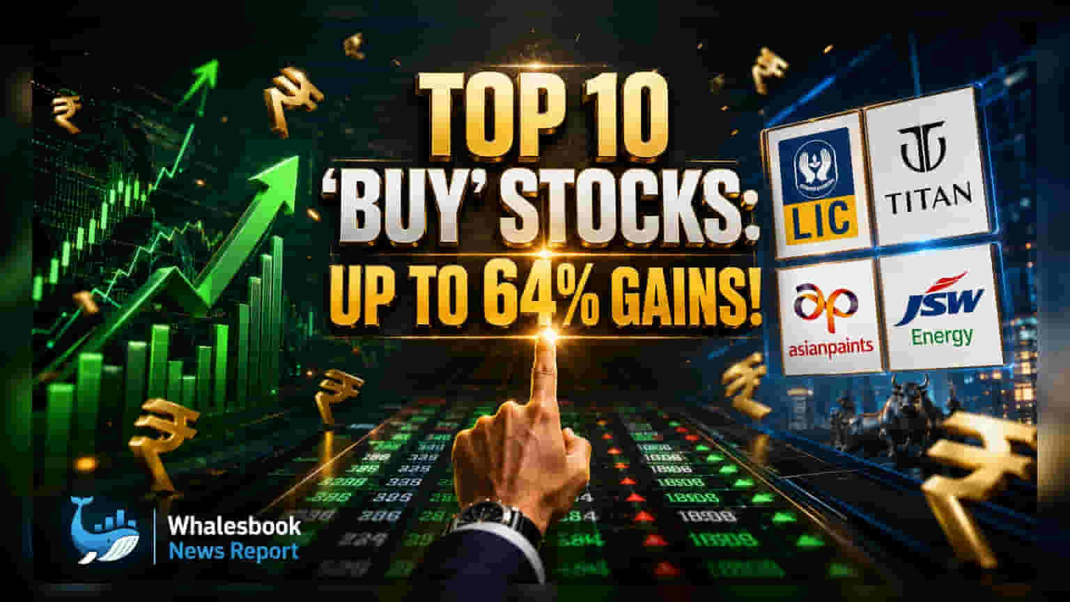 Brokerages Spot 10 Stocks With Up to 64% Upside Potential