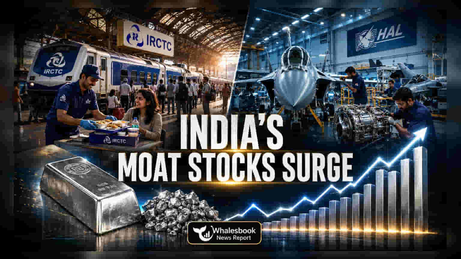 IRCTC, Hindustan Zinc, HAL: આ 'Moat Stocks' માં રોકાણકારોએ શું જોવું જોઈએ?