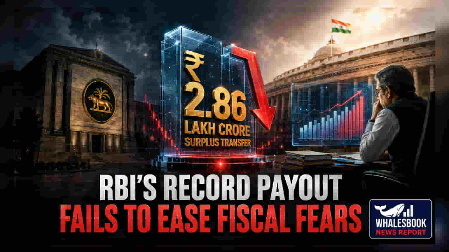 RBI Pays Record $35 Billion Surplus, But Falls Short of India's Expectations