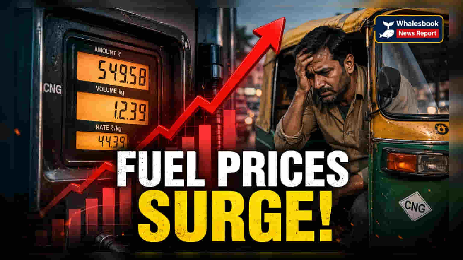 India Fuel Prices: आम आदमी की जेब पर भारी मार! CNG, पेट्रोल-डीज़ल हुए और महंगे