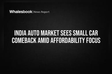India Auto Market Sees Small Car Comeback Amid Affordability Focus