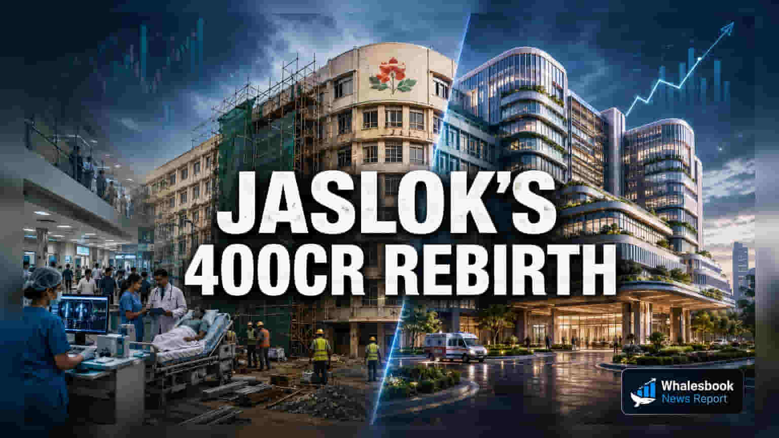 Jaslok Hospital Renovates for $400 Million While Keeping Doors Open