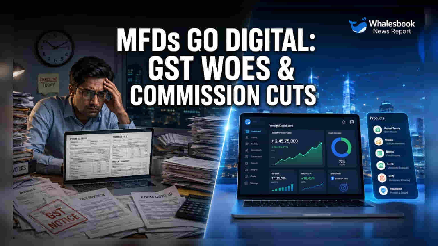 India Mutual Fund Distributors Embrace Digital Tools Amid Tax Squeeze