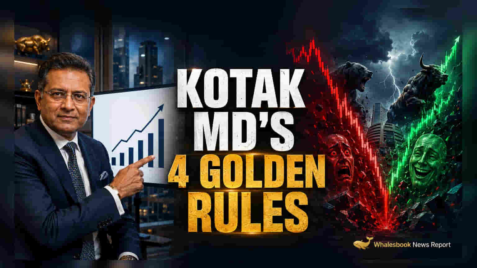Kotak MD की 4 सुनहरी बातें: वोलेटाइल मार्केट में ऐसे करें निवेश!