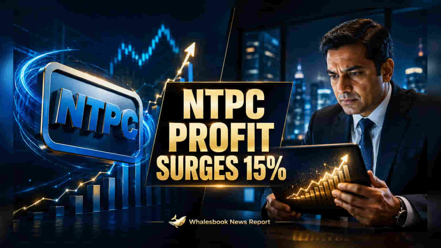 NTPC शेअरमध्ये तेजी! कंपनीचा नफा १५% वाढला, JV आणि सब्सिडिअरीजमुळे केली कमाल