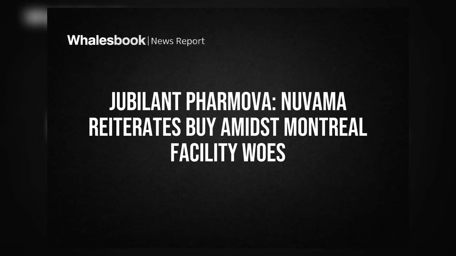 Jubilant Pharmova Revenue Jumps 19%, But Profits Drop Amidst Facility Issues