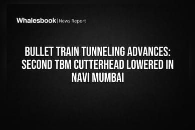Mumbai Bullet Train Tunnel Nears Undersea Milestone