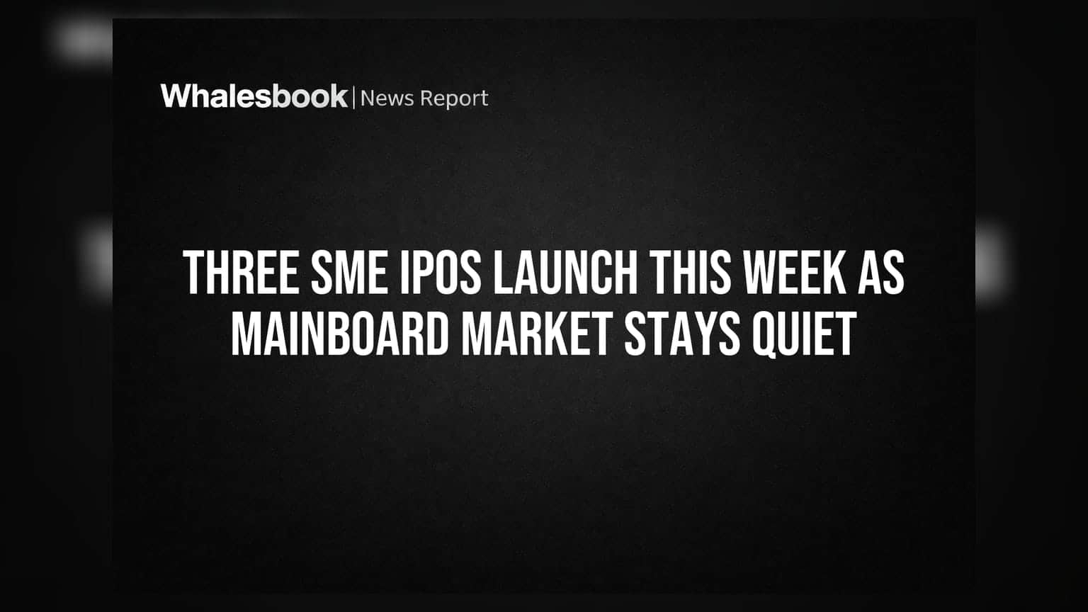 SME IPOల జోరు: మెయిన్బోర్డ్ లిస్టింగ్లు స్తంభించాయి!