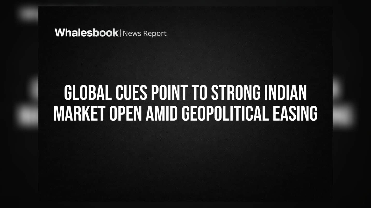 Indian Stocks: मिडिल ईस्ट टेंशन कम होने से भारतीय बाज़ार में तेजी की उम्मीद