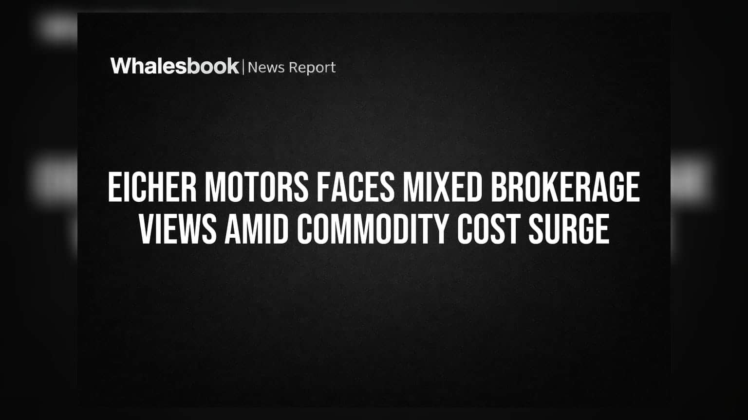 Eicher Motors Share: லாபம் உயர்ந்தாலும், லாப வரம்பில் சரிவு - முதலீட்டாளர்கள் ஏன் கவலைப்படுகிறார்கள்?