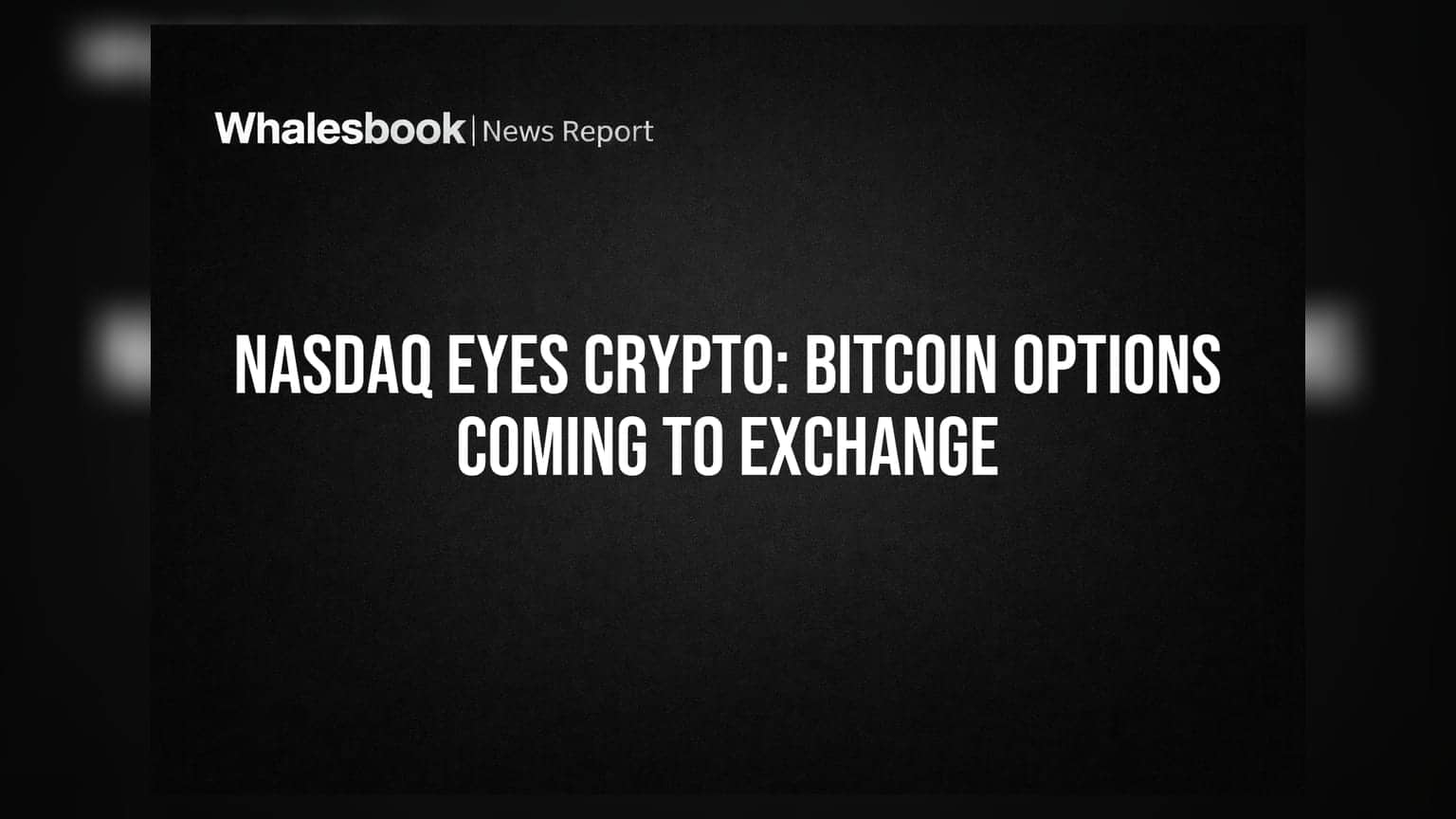 SEC Approves Nasdaq Bitcoin Index Options, Shifting Institutional Hedging